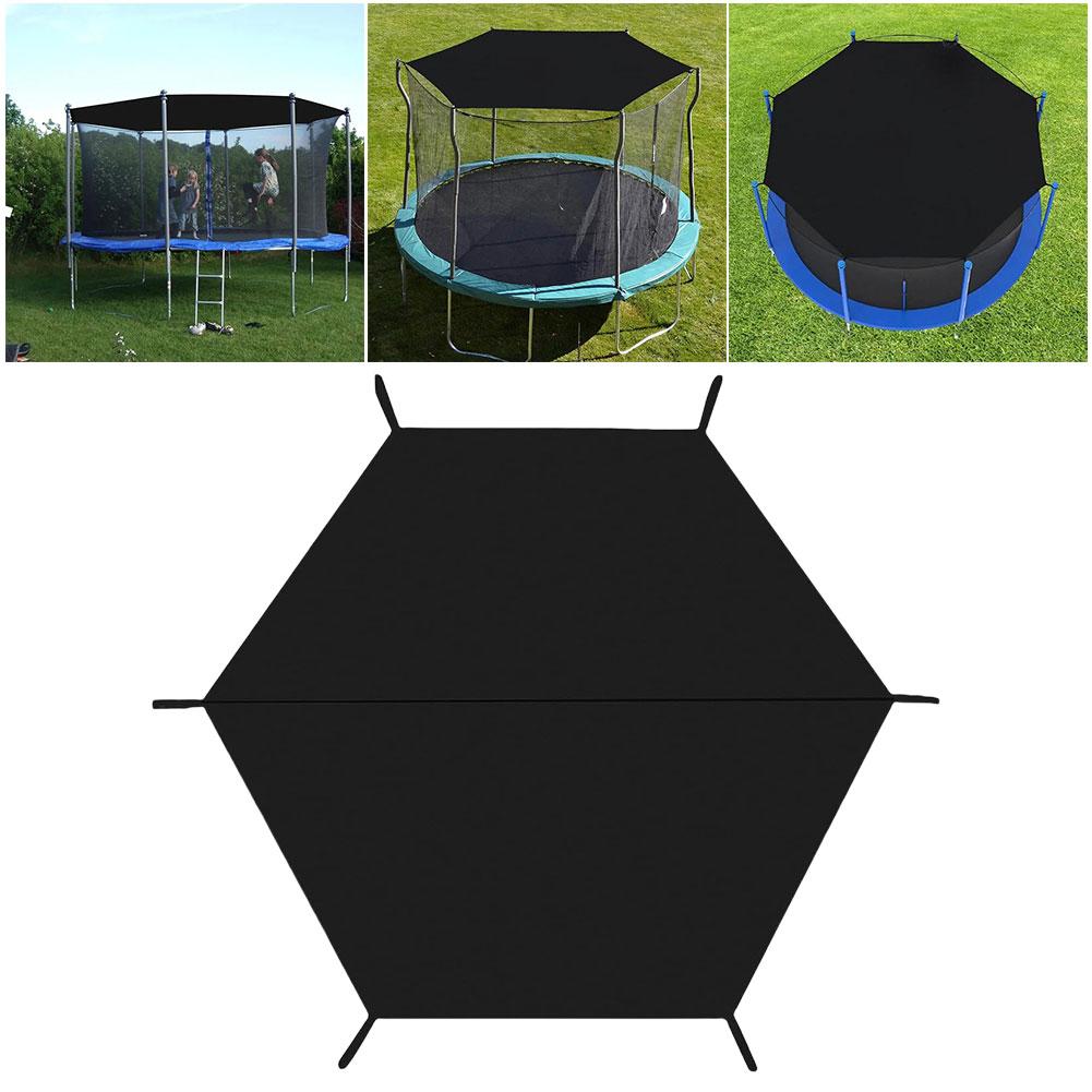 6/8/10ft Trampoline Cover Anti- Trampoline Shade Cover Trampolines Sunshade Accessories for Outdoor Backyard Playground