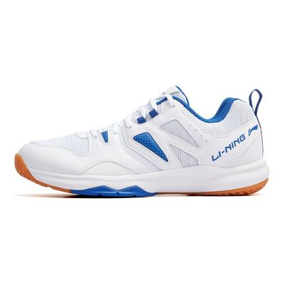 Her Amaçlı Günlük Hafif Rahat Kaymaz Aşınmaya Dayanıklı Kısa Bilekli Badminton Ayakkabıları Unisex Ayakkabı Beyaz AYTQ027-6