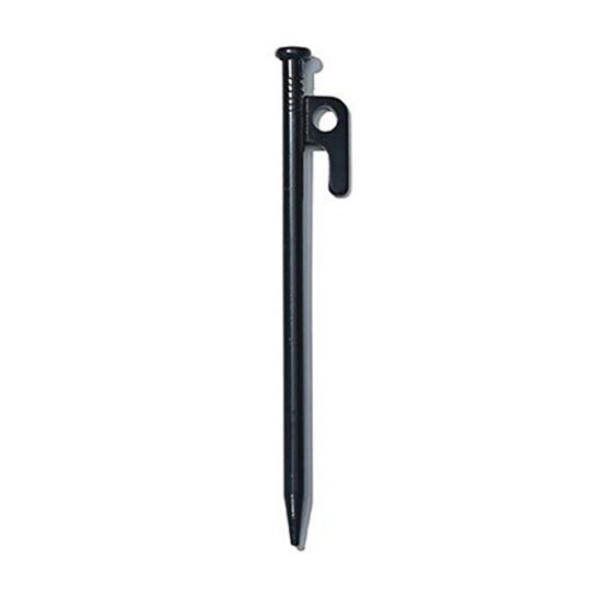 1/4/6Pcs 20/25/30/40CM Steel Tent Stake Heavy Duty Outdoor Hiking Camping Tent Tarp Canopy Windproof Ground Spike Nail Metal Tent Peg