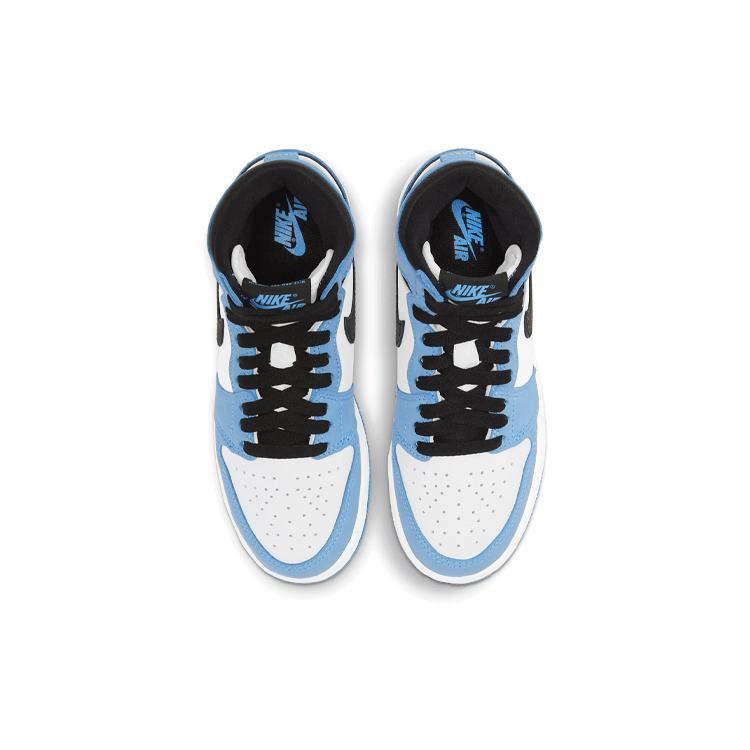 New Jordan Kids Air Jordan 1 Retro High OG 'University Blue' Sneakers 575441-134