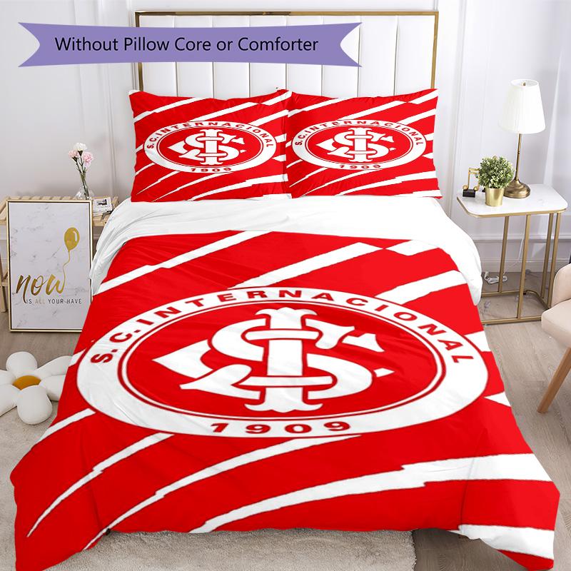 SC Internacional1 Printed Pattern Duvet Cover Set – includes 1 duvet cover and 2 matching pillowcases Bedroom decor Christmas gifts