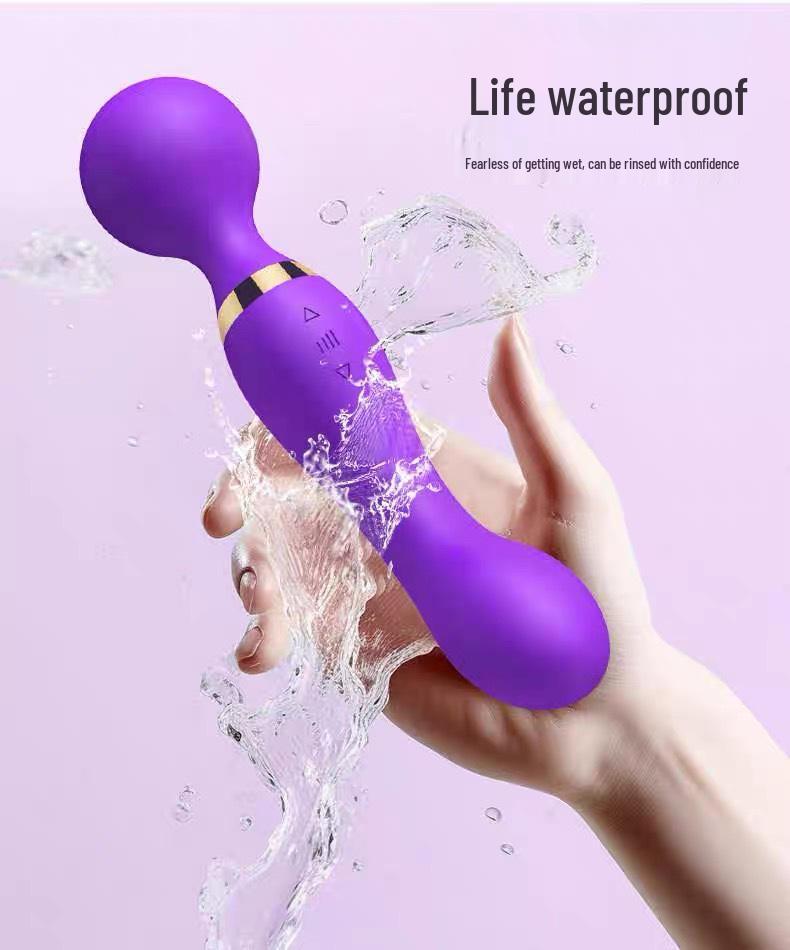 Women's Dual-Head Vibrating G-Spot Massager - Silent, Ten-Frequency