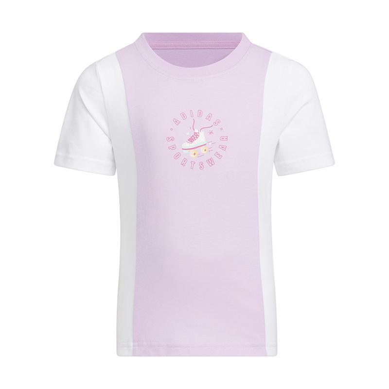 

Adidas T Shirt Purple Children Aged 3 7 Years Old IY8116 116