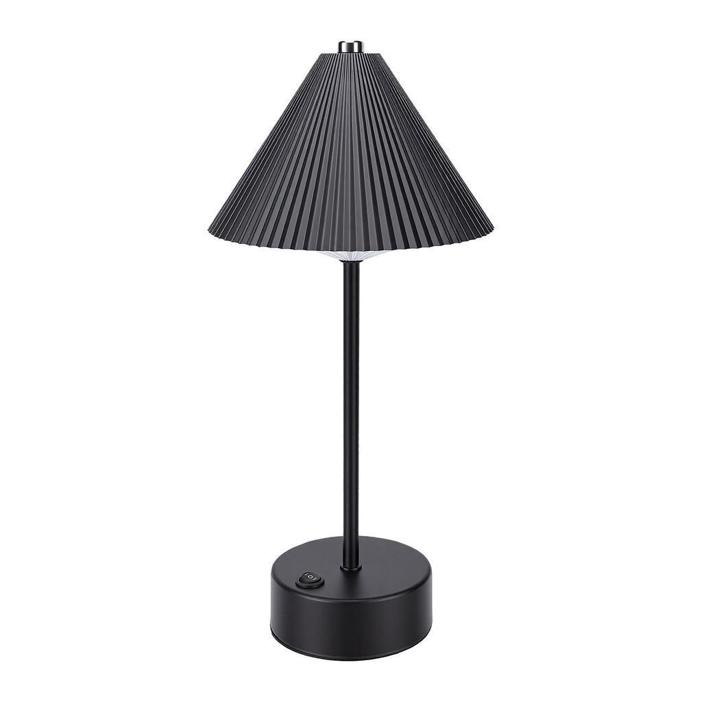 LED Table Lamp Minimalist USB Rechargeable Touch Control Bedside Lamp for Bedroom Study Cafe