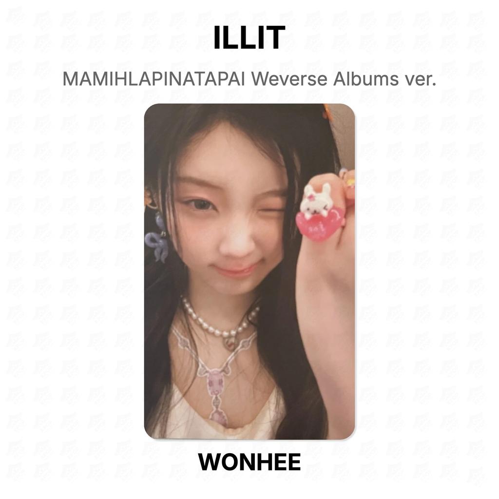 ILLIT MAMIHLAPINATAPAI Weverse Albums ver. Official Photocard