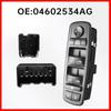 04602534AG Dodge Journey Levý Přední Hlavní Ovládací Panel 3+9 Pin Tlačítko Zvedáku Okna