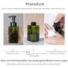 Foaming Bottle for Mousse, Shampoo, Facial Cleanser, Shower Gel, and Hand Soap