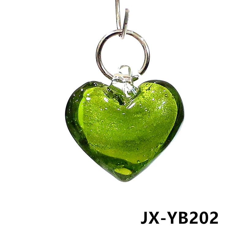 2 Stück Mini Glas Herz Form Anhänger Winzig Süß Liebe Anhänger Für DIY Bastelbedarf Hochzeitsdeko Valentinstagsgeschenke für Freunde