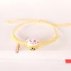 Hand-Woven Ceramic Lucky Cat Bracelet Couple For Women Mama Gift