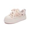 2026 Spring New Style Korean INS Women's Student Thick Bottomed Casual Street Shoes Nylon Upper Rubber Sole Adult Size-3cm