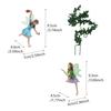 Outdoor Resin Flower Fairy Statue Flower Pot Decoration Home Outdoor Garden Valentine's Day Gift