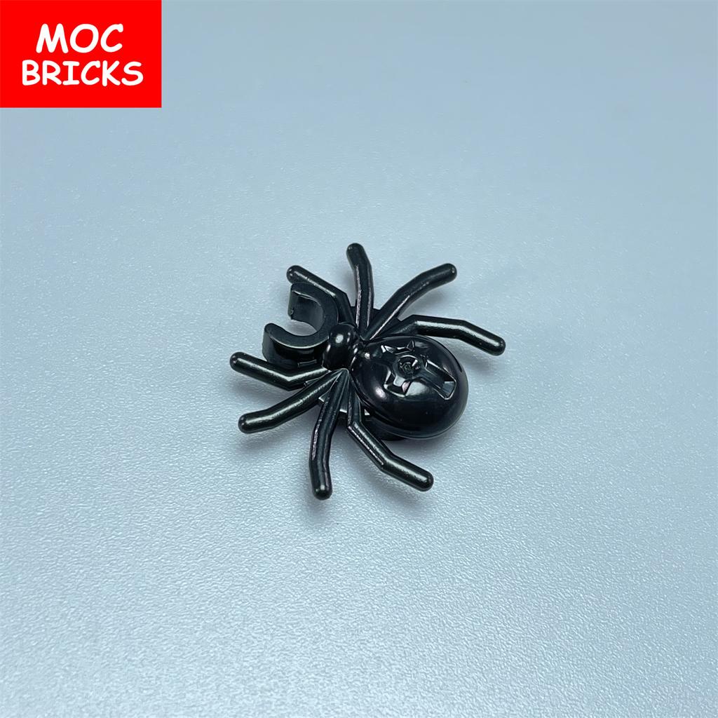 MY OWN CREATION Blocks Spider Cobweb Net Animal 30238 90981 Halloween Series Learning Building Blocks Assembled Playthings Plastic Dolls