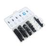 100 Pcs Car Retainer Clips Body Plastic Rivets Fasteners Push Bumper Door Trim Panel Screws with Removal Tool