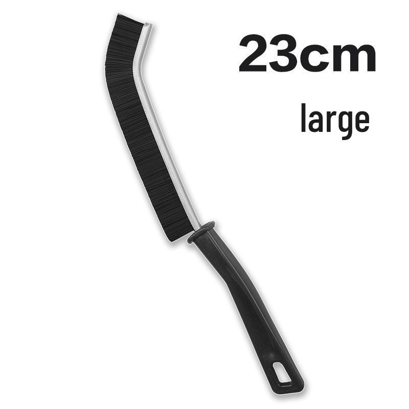 Multifunctional Crevice & Groove Cleaning Brush with Alloy Bristles