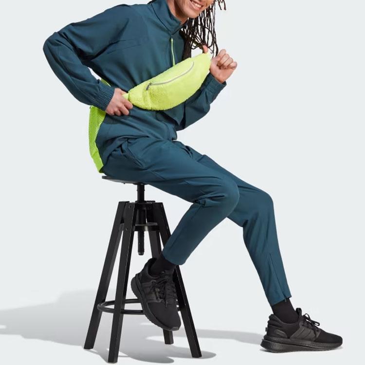 Adidas City Escape Track Top Logo Patch Retro Sports Stand Collar Long Sleeve Jacket Men Jacket Navy-Blue IJ6082