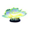 Aquarium Artificial Coral Silicone Coral Figurine Fish Tank Decor Glow-in-The-Dark Faux Coral with Suction Cup Underwater Landscape for Betta Fish