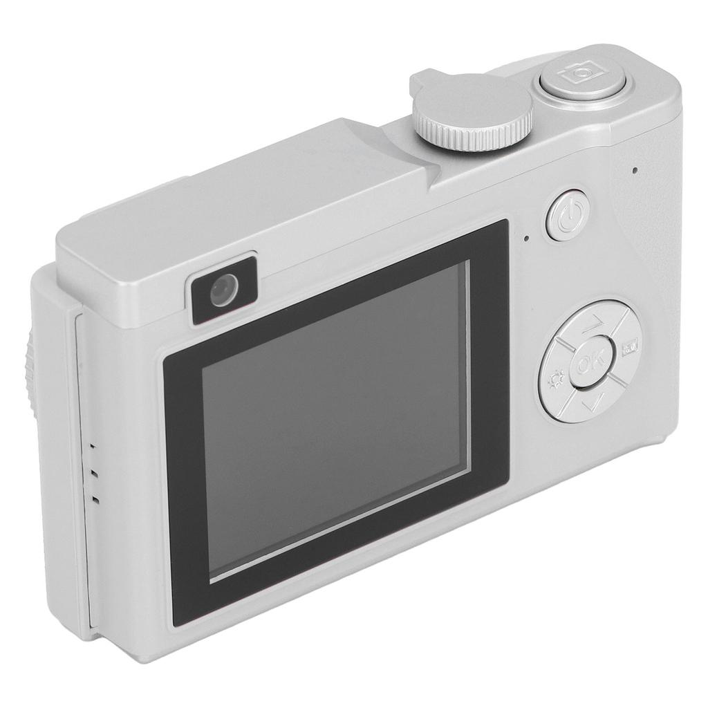 Digital Camera 48MP 1080P 2.4 Inch Screen 16x Zoom Prevent Shaking Portable Compact Selfie Camera for Travel