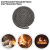 2.5M Stove Gasket Fireplace Sealing Rope Fiberglass Fireproof Cord Wooden Burner Door Gasket Chimneys Boiler Sealing Cord