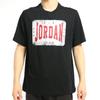 Jordan T Shirts Men's Black Crew Neck Moderate Straight Fit AT0559-010