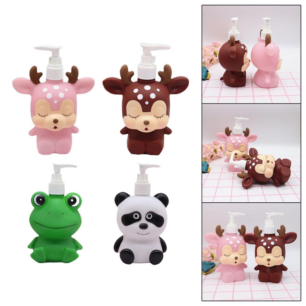 Cartoon Children's Lotion Bottle, Hand Soap Dispenser with Pump, Body Wash