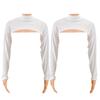 Elastic Modal Cotton Jersey Full Neck Sleeve Woman Muslim Long Arm Cover Shrug Shoulder Oversleeve Suncreen Wear Sleeves