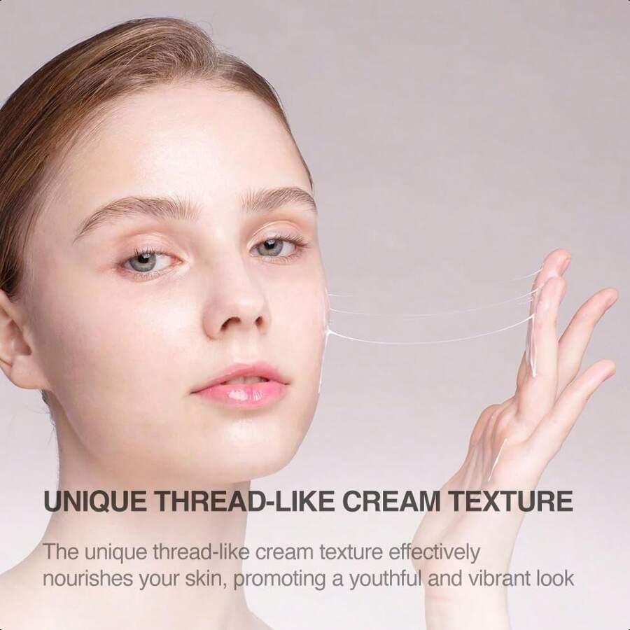 Avajar Thread Cream 100ml - Firming Face Cream With Collagen For Extremely Dry Skin | Korean Skin Care Moisturizing Facial Cream