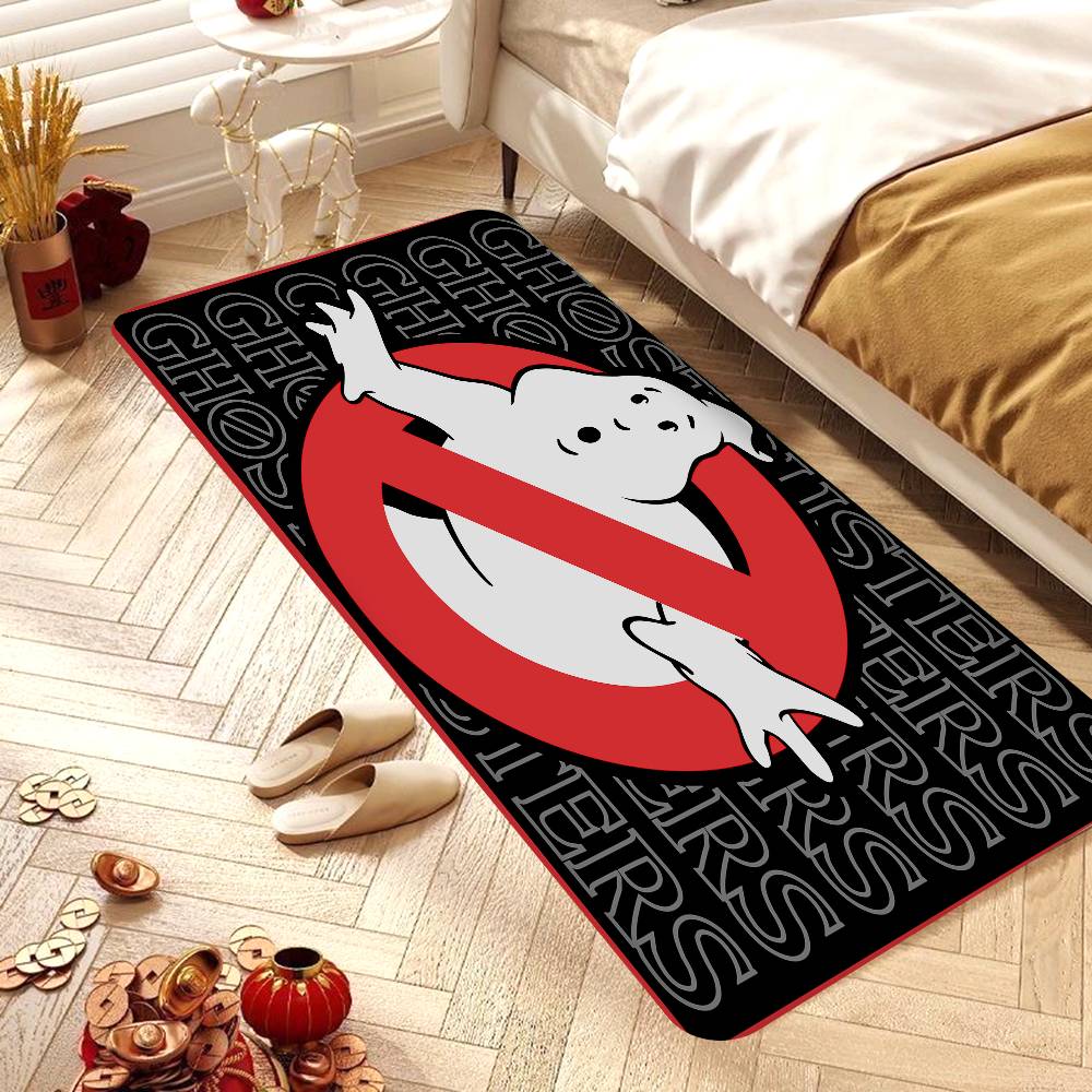 Ghostbusters Hallway Carpet INS Style Soft Bedroom Floor House Laundry Room Mat Anti-skid Bedside Area Rugs