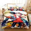 Fashion 3D FLCL Alternative Boys Bedroom Bedspread Single Twin Full Queen King Size Anime B Quilt Cover Pillowcaseed Sheet Set