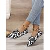 New Spring and Autumn Pointed Toe Flat Single Shoes Large Size Fashion Flying Weaving One Foot Casual Women's Shoes