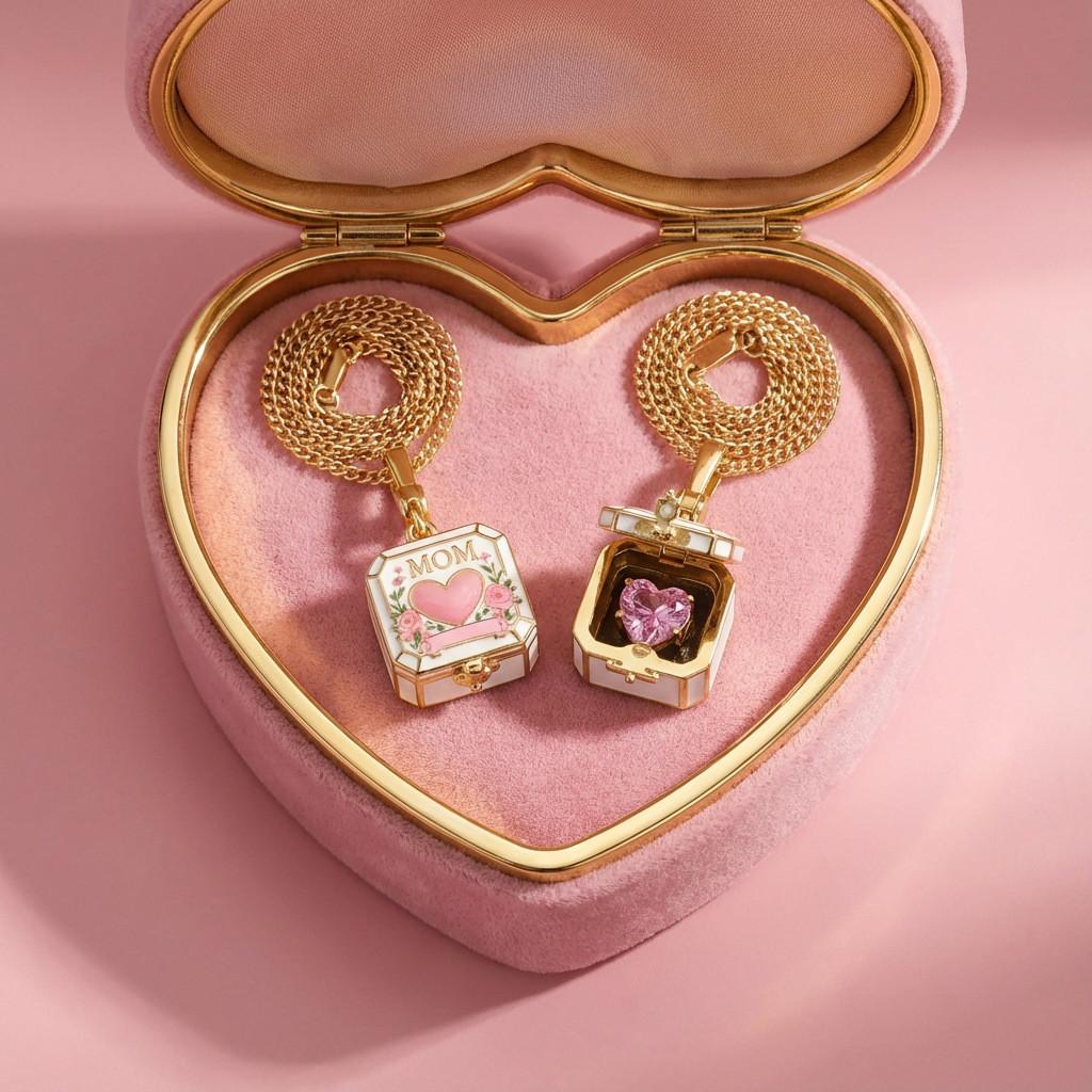 Geometric Pendant Necklace With Gold Plating For Fashionable Women And Men