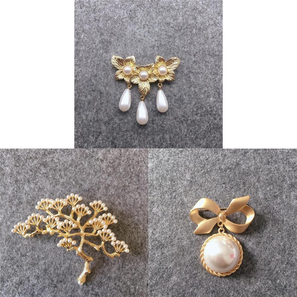 Vintage Animal Metal Brooch With Artificial Gemstone Ideal For Women And Kids Gift