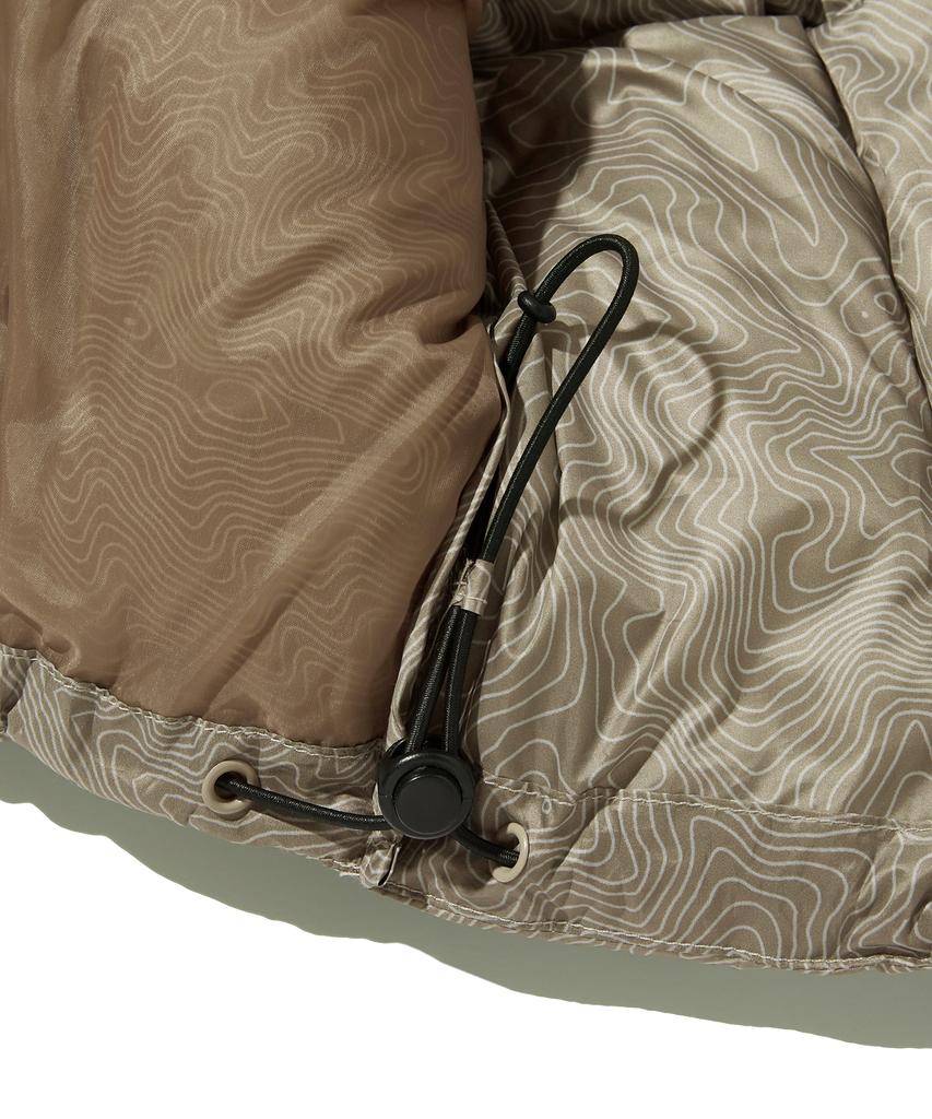 Suade Light Puffer Jacket [Beige]