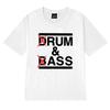 Hot Sale Funny Drum And Bass Print T Shirts Unisex Rum And Ass Lovers Jokes Short Sleeve T-shirt Men Women 100% Cotton Clothing