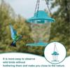 Folding Hanging Bird Feeder Large Capacity Automatic Bird Feeder  Bird Protection