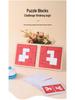 Versatile Puzzle Cube: Spatial Thinking & Imagination Builder Challenge, 2-Player Interactive Game.