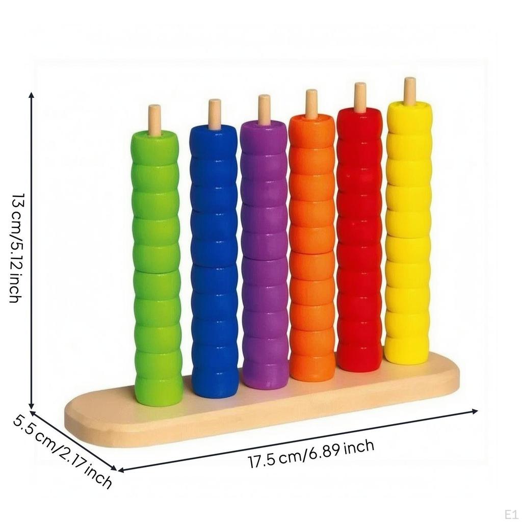 Color Matching Challenge Game | ColorStacking Puzzle Game, FineMotor Coordination, for Party Games