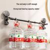 Retractable Carbon Steel Suction Cup Towel Bar