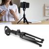 With Mic Clip Portable Mic Stand Foldable Microphone Tripod  for Online Broadcasting
