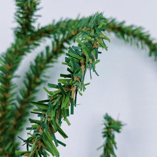 5Pcs 100CM Artificial Green Leaf Garland Kit DIY Indoor Outdoor