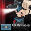 18V 13mm cordless impact drill 18V screwdriver drill 18V impact drill brushless impact drill with two batteries