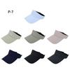 Summer Open-Top Hat for Women Large Brim Outdoor Sport Visor Cap Sun Protection Sunhat