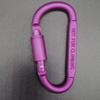 Multi Colors Safety Buckle with Lock D-shape Carabiner New Sports Keychain  Outdoor Tool