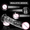 Transparent Soft Jelly Dildo for Women Realistic Fake Dick Penis Strong Suction Cup Butt Plug for Woman Men Anal Sex Toys