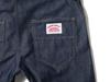 ROUND HOUSE Denim Size RH3001 Coverall, 3L, Indigo,
