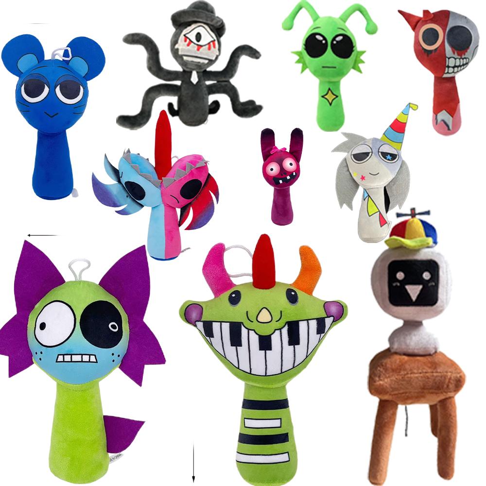 50Style Sprunki Plush Toys Sprunki Plush Doll Sprunki Game Cartoon Pillow Kids Birthday Gifts Stuffed Dolls Christmas Gift.