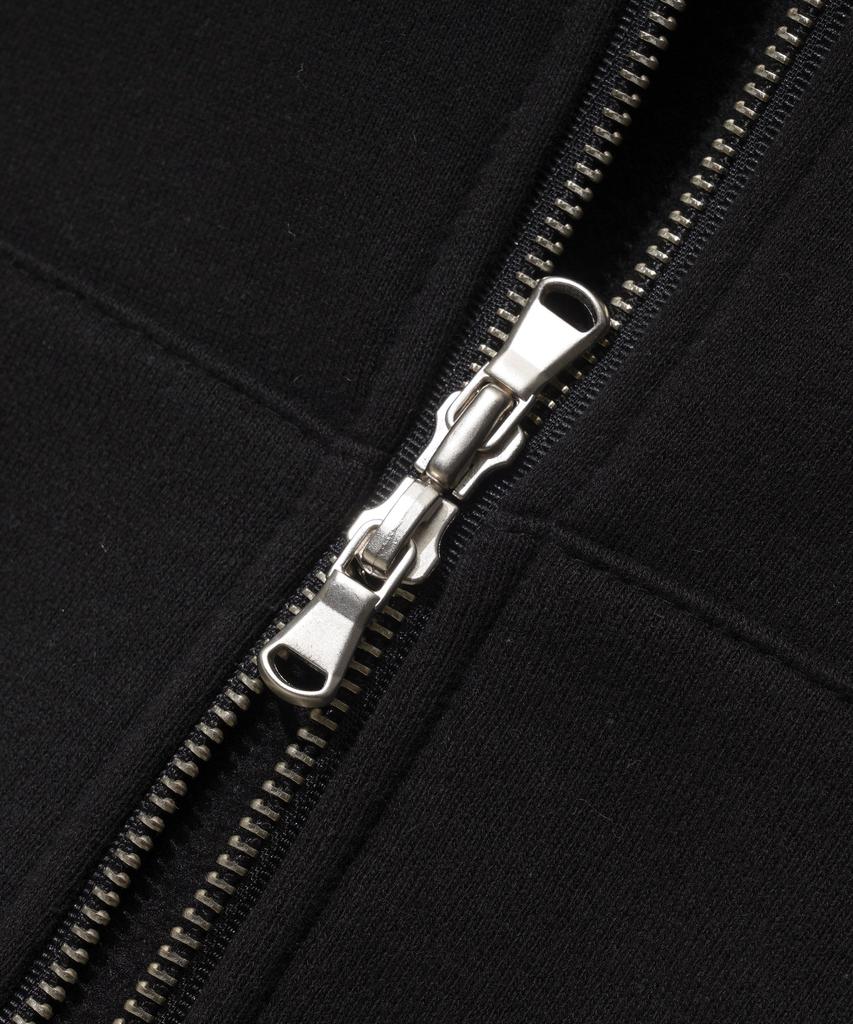 Fp142 Youthful Balloon Zip-Up Hoodie Black Sjhd1327