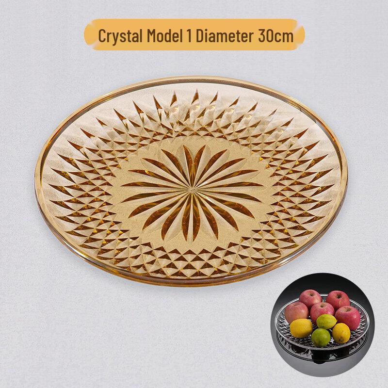 Creative Transparent Acrylic Fruit Plate
