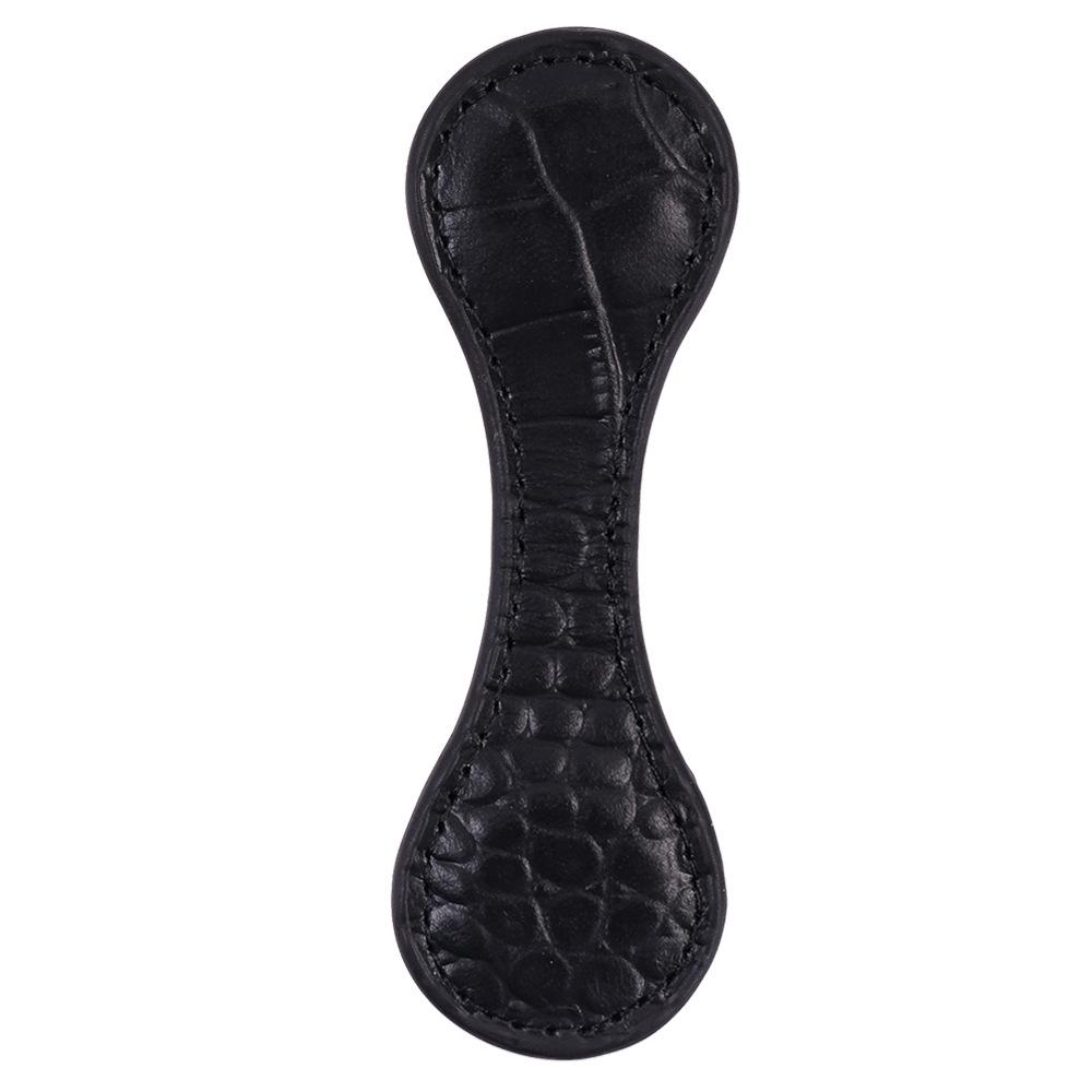 Cross Border Crazy Horse Leather Double Sided Magnetic Clip Bookmark Clip Handmade Head Layer Leather Booklet Cute Creative Decorations