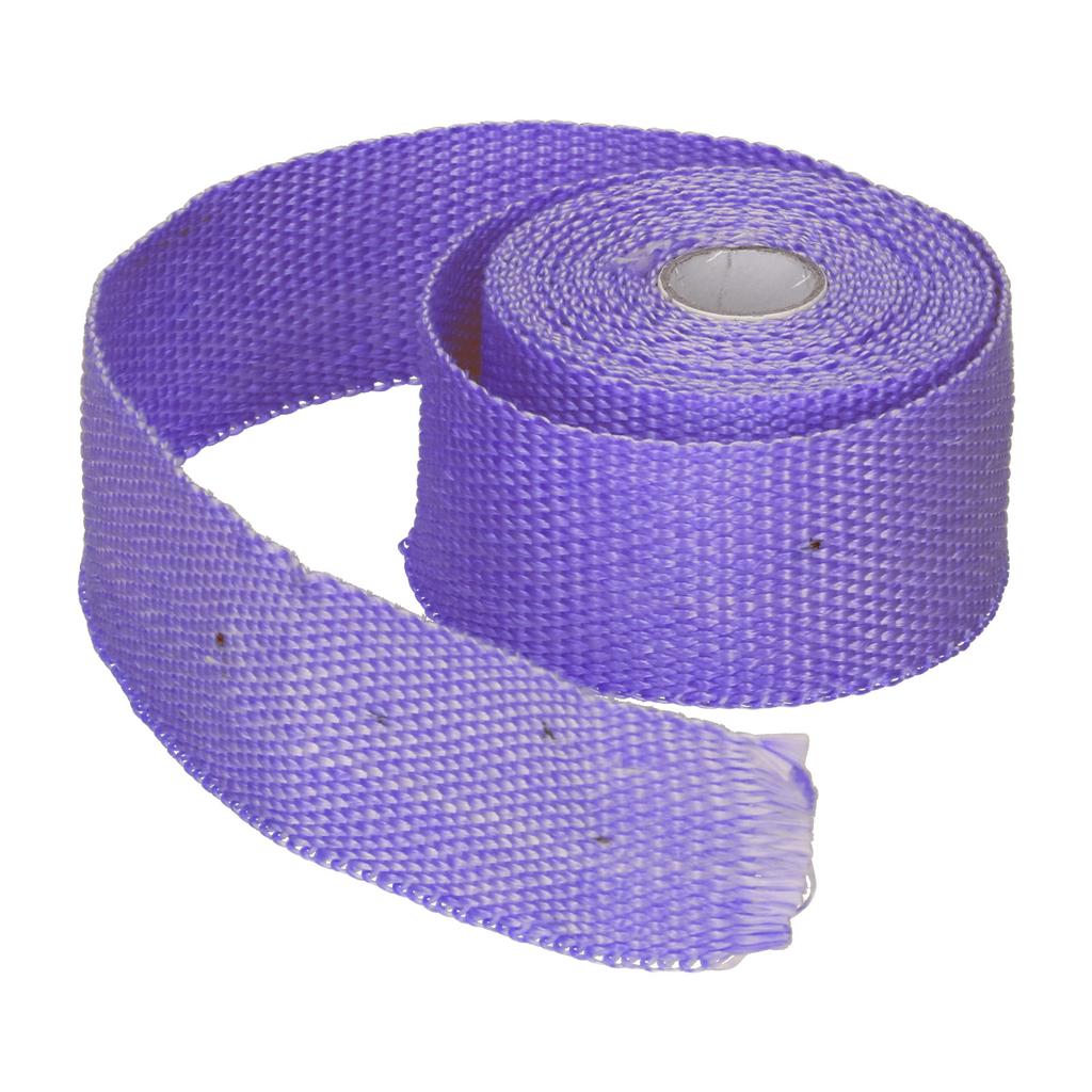 5m Exhaust Heat Wrap Insulation Tape Glass with Alloy Steel Tie for Car Motorcycle