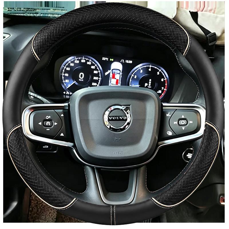 Hand Stitched Steering Wheel Cover for
